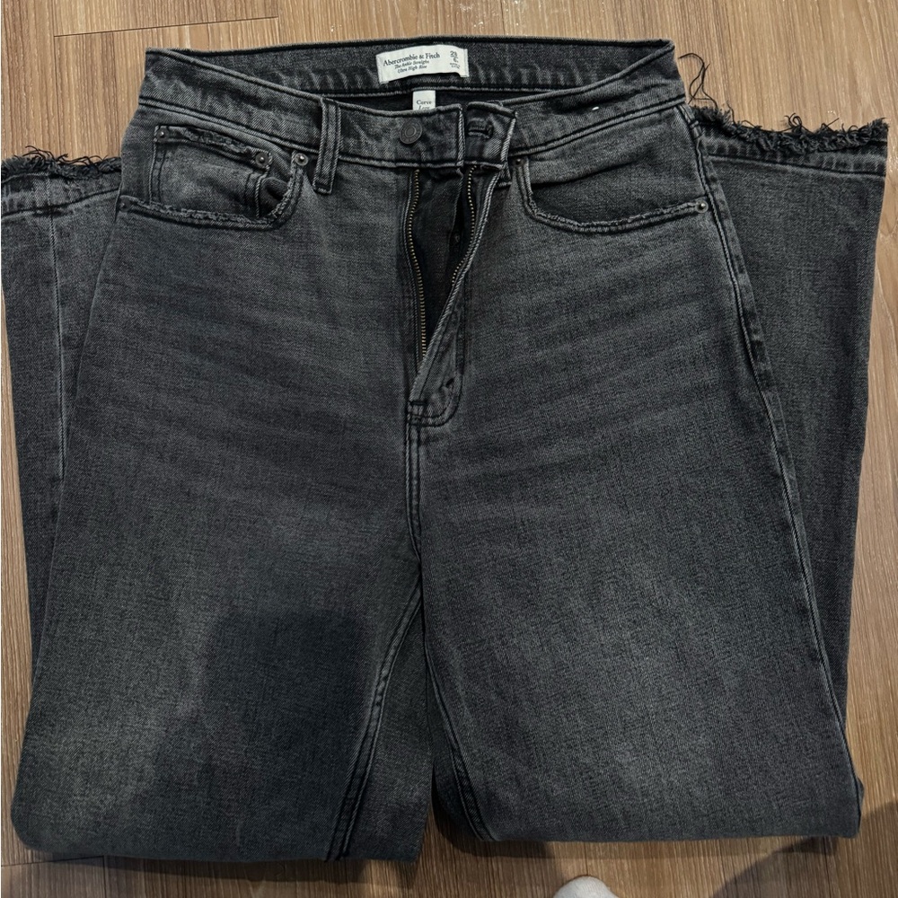 Abercrombie Jeans |  Curve Love | The Ankle Straight | Ultra High Rise